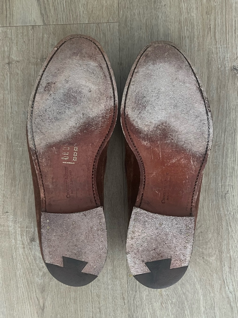 CAVENDISH Cockett & Jones
Polo Brown Calf Suede Tassel Loafers - Picture 5 of 5